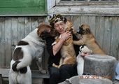 Приморцы накормили 200 бездомных собак и кошек