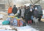 Владивостоктцы сделали приюту животных новогодний подарок