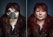 Доказать сходство собак с хозяевами решил швейцарский фотограф